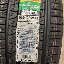 Pirelli 21” Tires