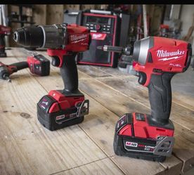 Milwaukee Fuel Impact and hammer drill