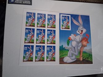 Mint Bugs Bunny Stamps