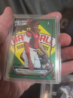 Juan Rujano Bowman Chrome 1st Bowman Green Refractor /88