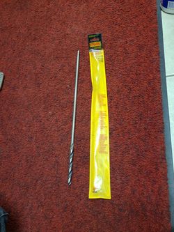 Irwin 3/8" x 18" drill bit