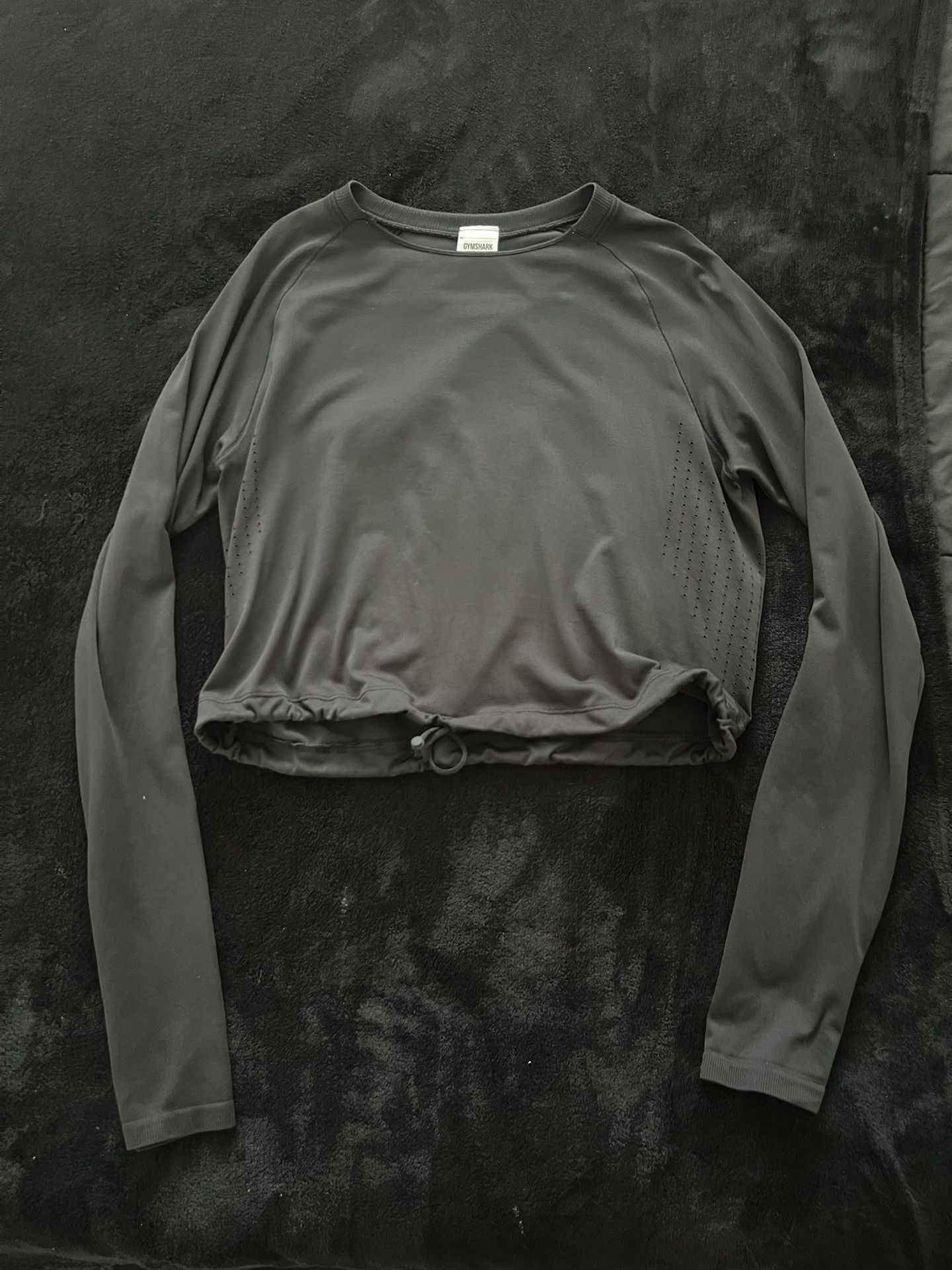 Gymshark Sweat Seamless Long Sleeve (Black)