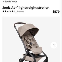 New Joolz AER 2 Travel Stroller $475