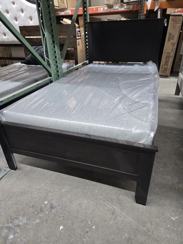 Twin Bed Frame With Mattress