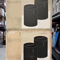 Sonos Era 100 2-Pack Bluetooth Speaker Bundle Brand New In Box 