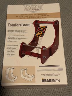 The Beadsmith ComfortLoom — Adjustable Standing Bead Loom (New in Box)