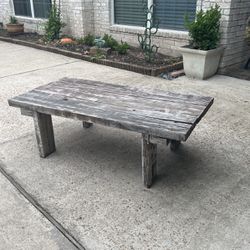 Rustic Coffee Table 