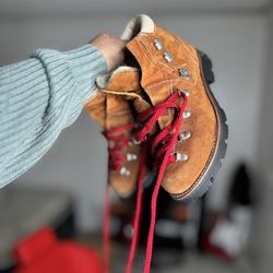 Vintage Hiking Boots Mens 8