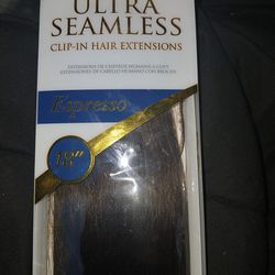 ULTRA SEAMLESS CLIP-IN HAIR XTENSIONS ESPRESSO