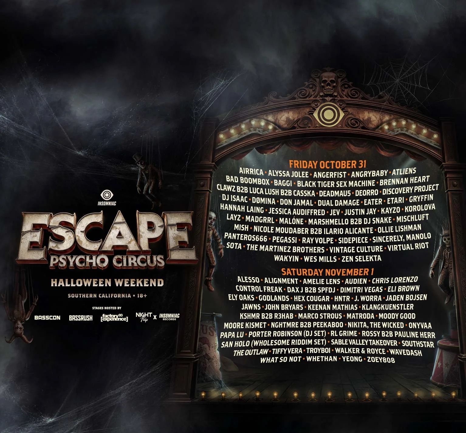 Escape GA Ticket
