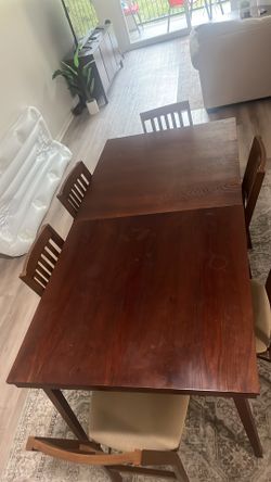 Dining Room Table + Chairs