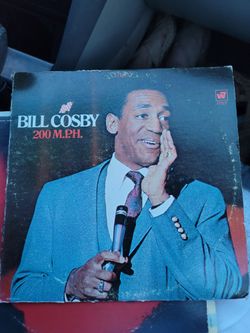 Bill Cosby 12" Vinyl Collectible Stand Up Comedy Record "200 Mph"