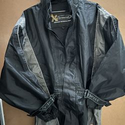NexGen Moto Jacket w/ Reflective Striping, Black / Grey, Size: 2XL (SH212101