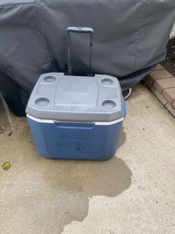 Coleman Rolling Cooler with Telescoping Handle