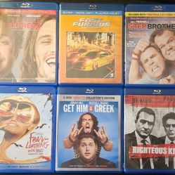 9 Blu-ray movies