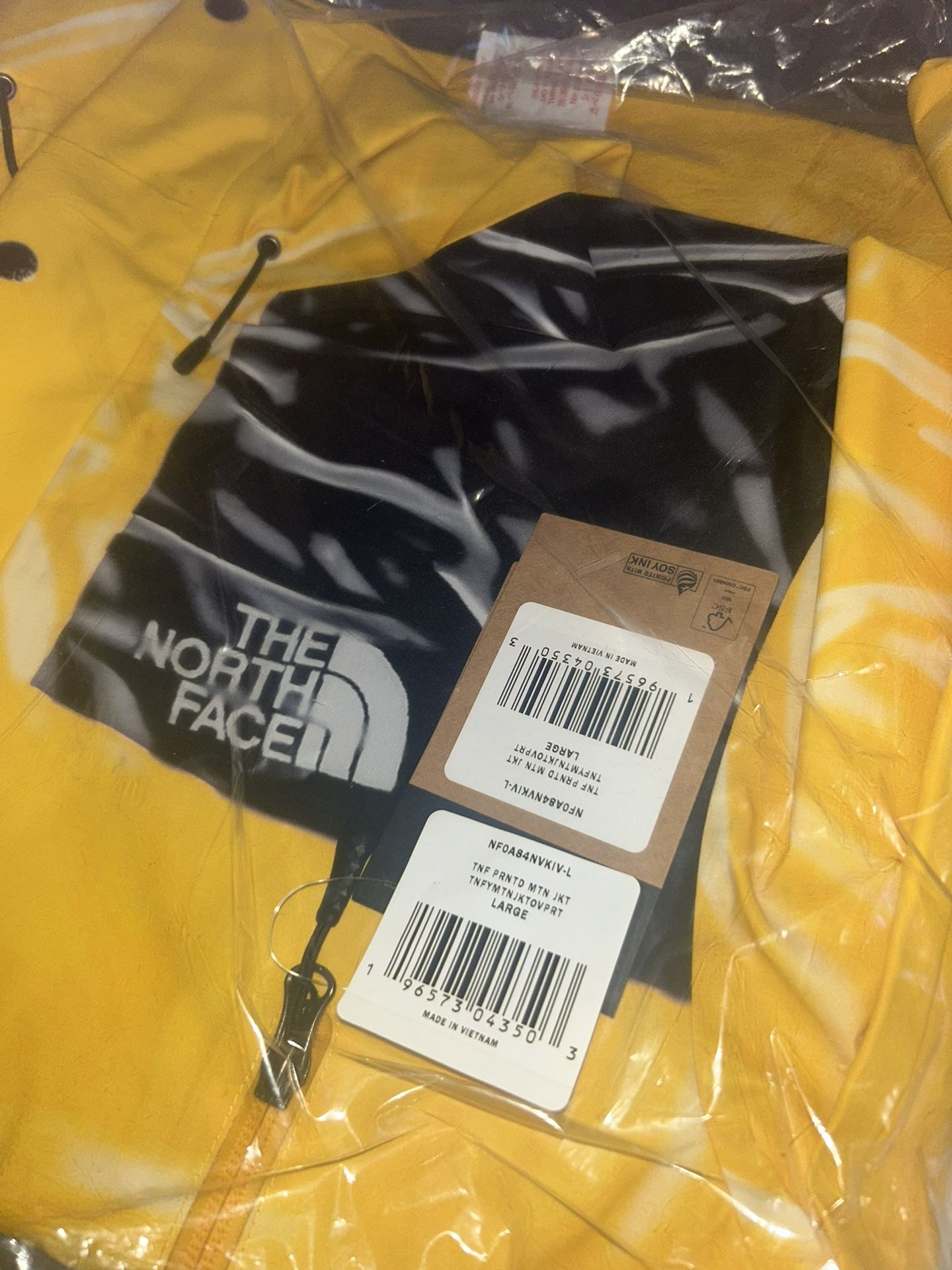 Supreme L’oeil Yellow Shell Jacket