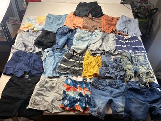 3T Boys Shorts Bundle – 20+ Pairs Mixed Styles