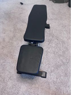 Adjustable weight bench