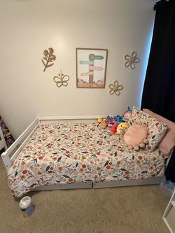 Twin Size Daybed with 2 Storage Drawers