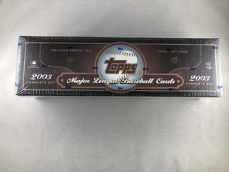 Topps 2003 Sealed Baseball Cards