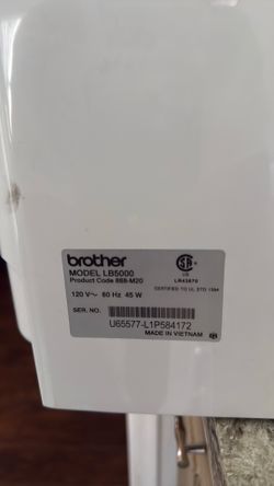 BROTHER sewing and embroidery machine