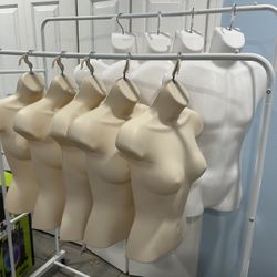 Perchero Y Maniqui Femenino Y Masculino 