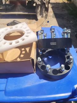 2006 Dodge 3500 Dually spacers 2-in. Please do the research they will fit on multiple different other vehicles measurements are on the picture