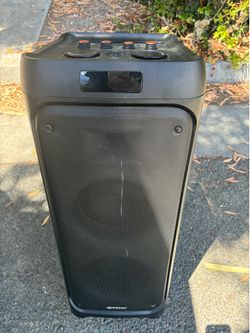 Very large boombox + Karaoke Machine