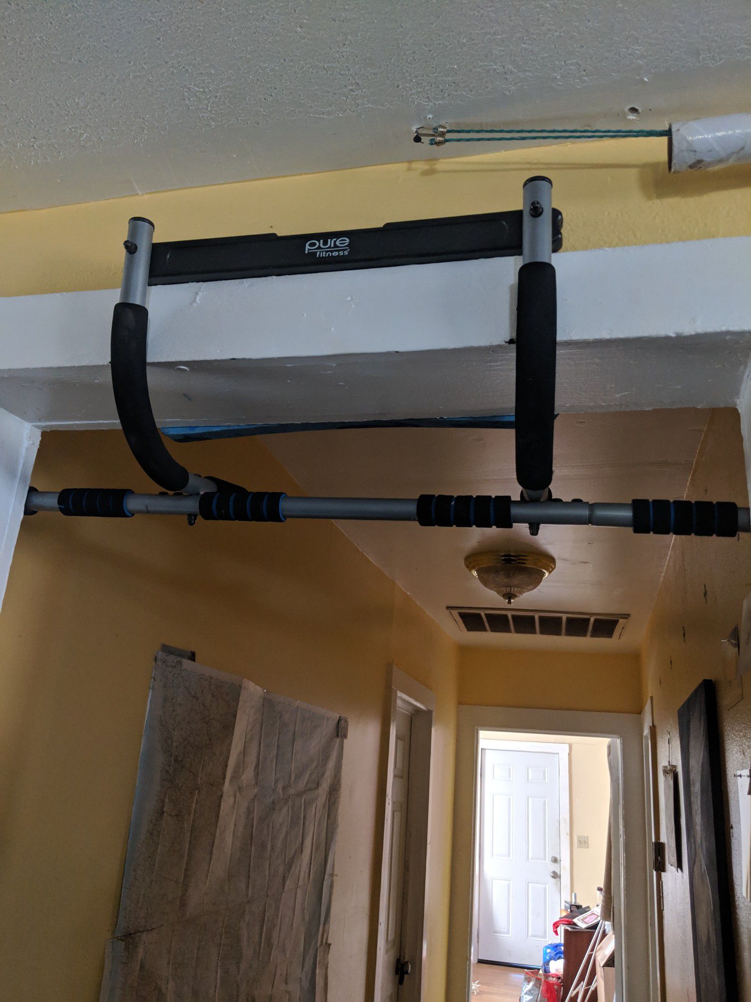 Pure Fitness doorway pull up bar