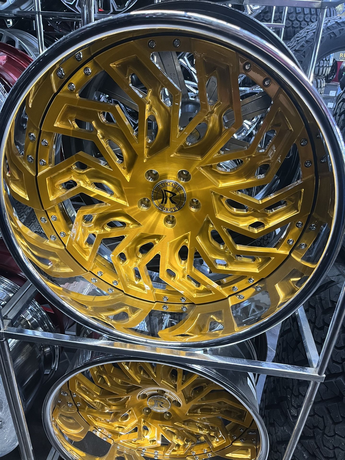 Rucci Forged 24inch In Stock Matching Steering Wheel