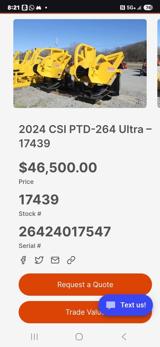 2004 CSI PTD-264 Ultra
