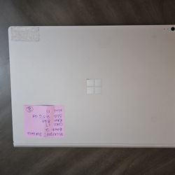 MICROSOFT SURFACE BOOK 2 SLIVER i7 TOUCHSCREEN