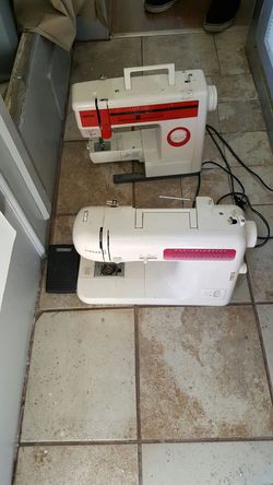 2 sewing machines for the price of one