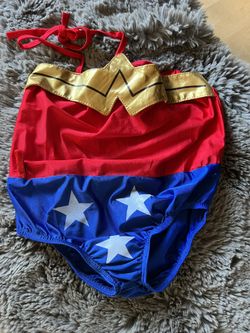 Halloween - Child’s Justice League Wonder Woman Costume Leotard