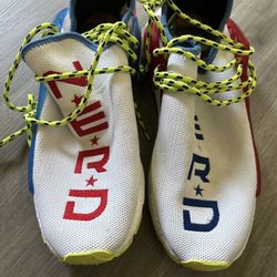 Adidas Pharrell Williams Hu Shoes Size 10  