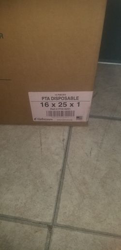 New Air Filters 16x25