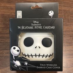 The Nightmare Before Christmas Skellington Earbud Case Cover Wireless Tim Burton