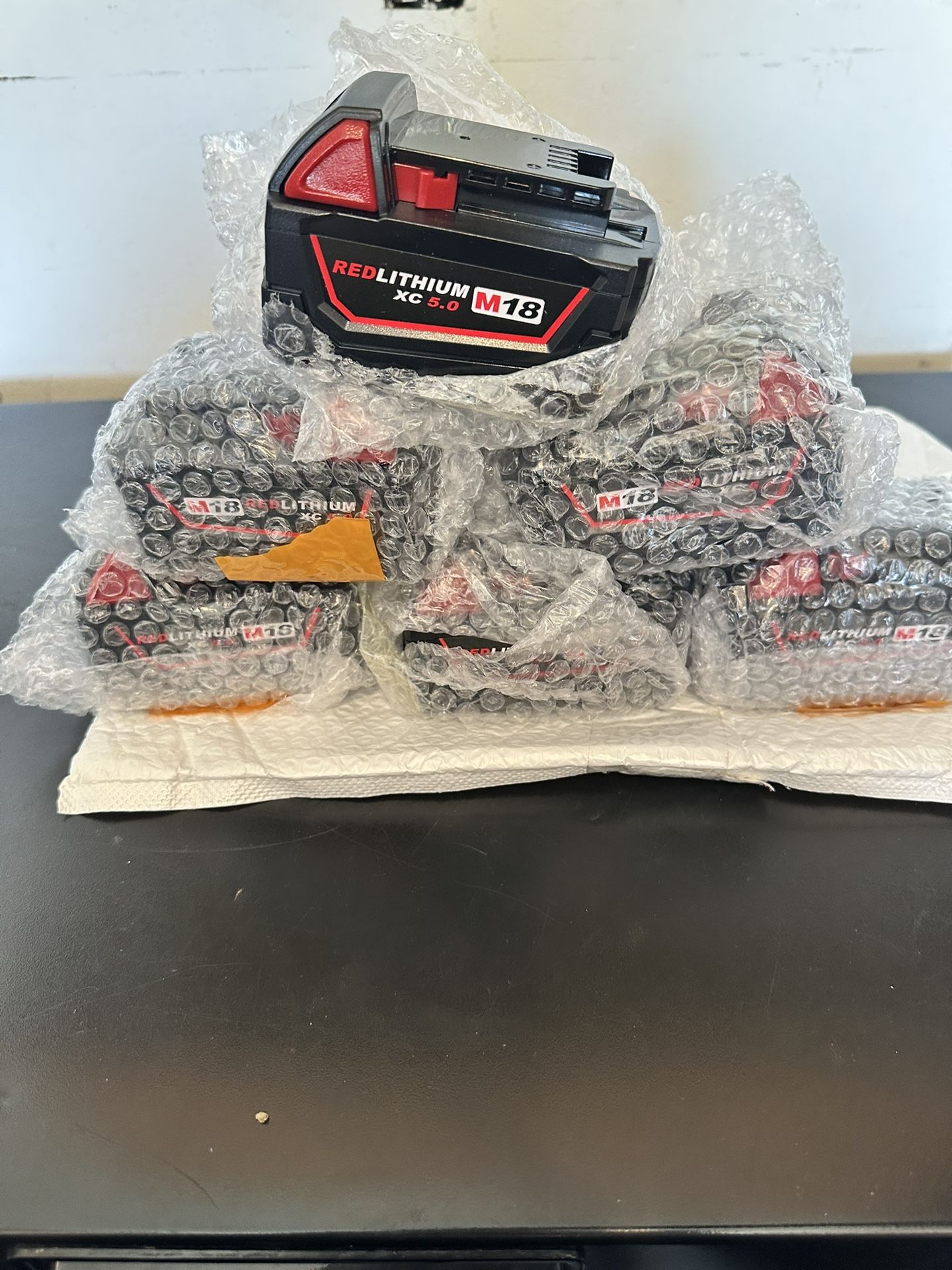 MILWAUKEE M18 RED LITHIUM XC 5.0AH BATTERIES