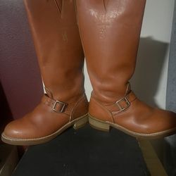 Browning Leather Snake Boots Mens 9D Vintage
