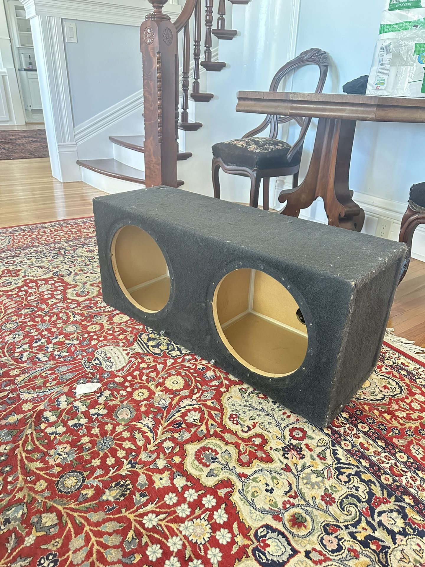 (2) 12 Inch Subwoofer Box