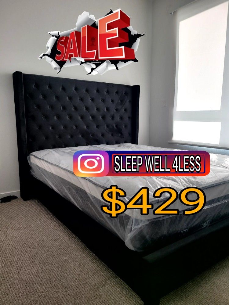 NEW QUEEN BED