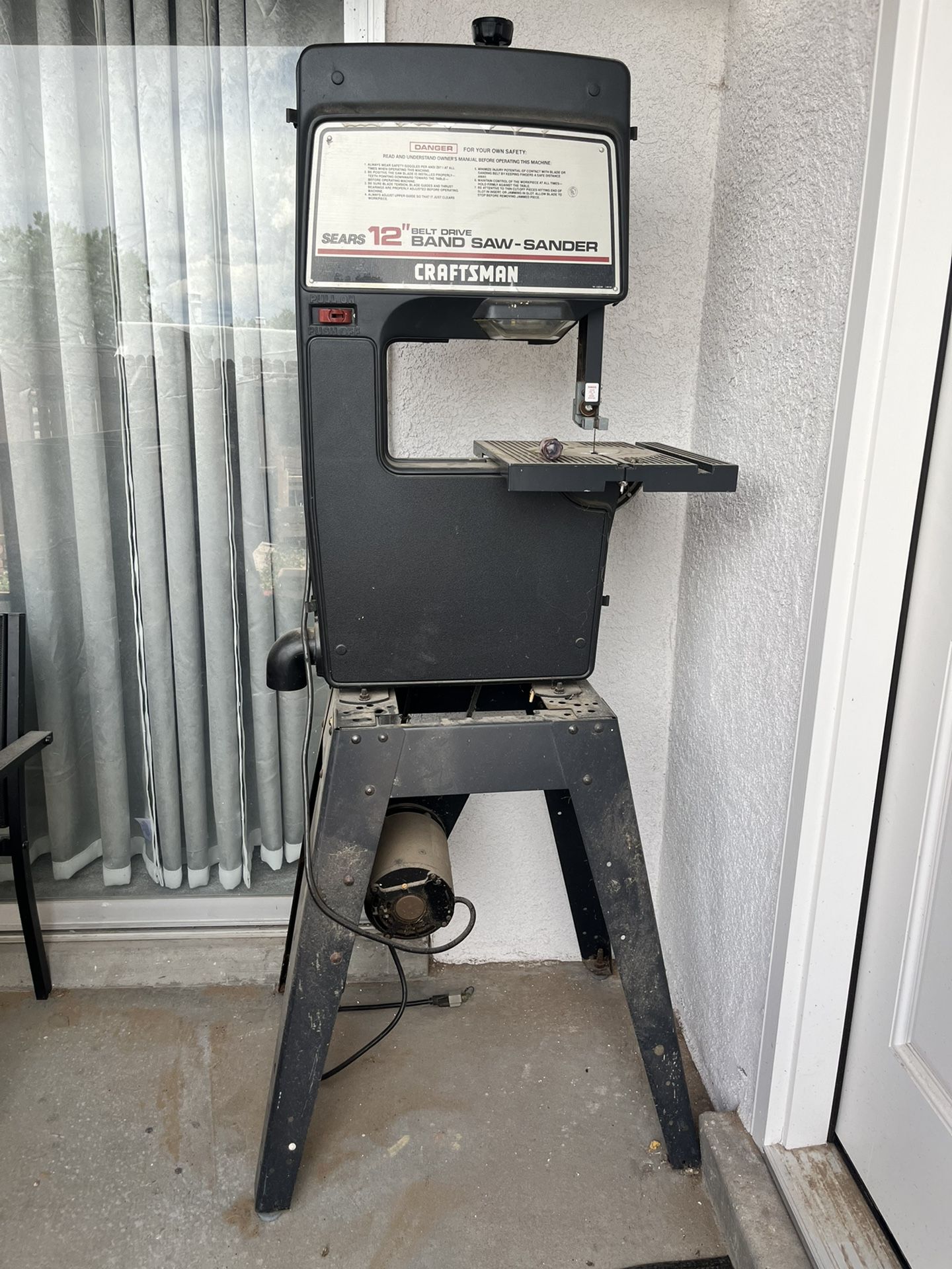 Craftsman 12” Band Saw/Sander for Sale in Albuquerque, NM OfferUp