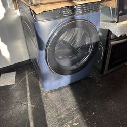 New GE Profile - 7.8 Cu. Ft. Stackable Smart Electric Dryer with Steam and Sanitize Cycle