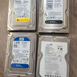 Hard drives 