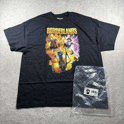 Borderlands Video Game Men’s Size 2XL Black T Shirt NWT  #4A