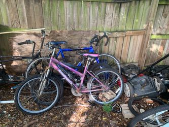 8 bicycles NEED GONE $30 for 1 bicycle $100 for all