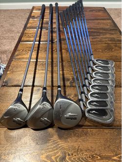 Wilson MBT-45 Golf Set 11 Clubs 3-PW, Driver, 3 wood, 5 wood
