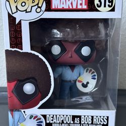 Funko Pop! Deadpool As Bob Ross
