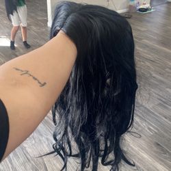 Black Wig Addams Family Wigs 