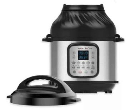 Instant Pot 6qt Crisp Pressure Cooker Air Fryer - Silver